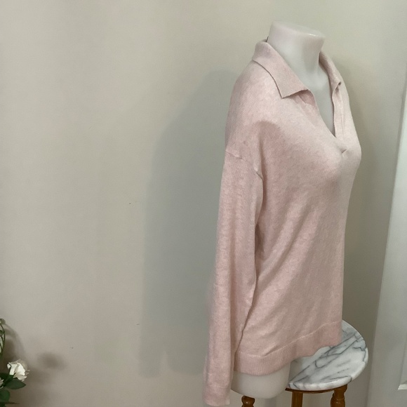 Reitmans Cashmere blend pink sweater Large 38 bust Excellent condition - Picture 2 of 11